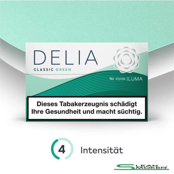 Delia Classic Green Tobacco Sticks
